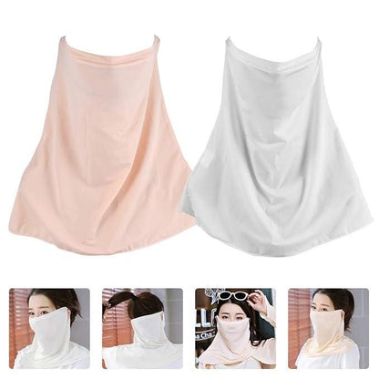 Women UV Protection Outdoor Neck Wrap Cover (Pack of 2)