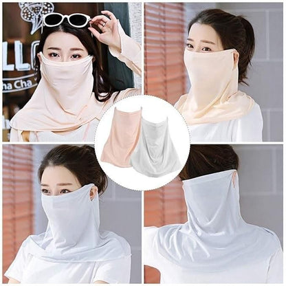 Women UV Protection Outdoor Neck Wrap Cover (Pack of 2)