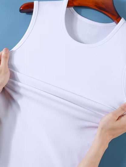 Comfortable Breathable Round Neck Vests for Men's (Pack of 3)