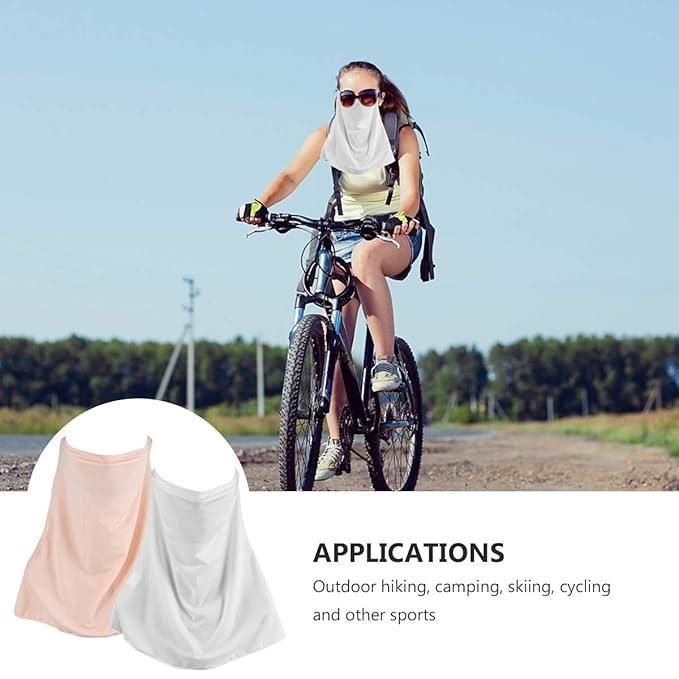 Women UV Protection Outdoor Neck Wrap Cover (Pack of 2)